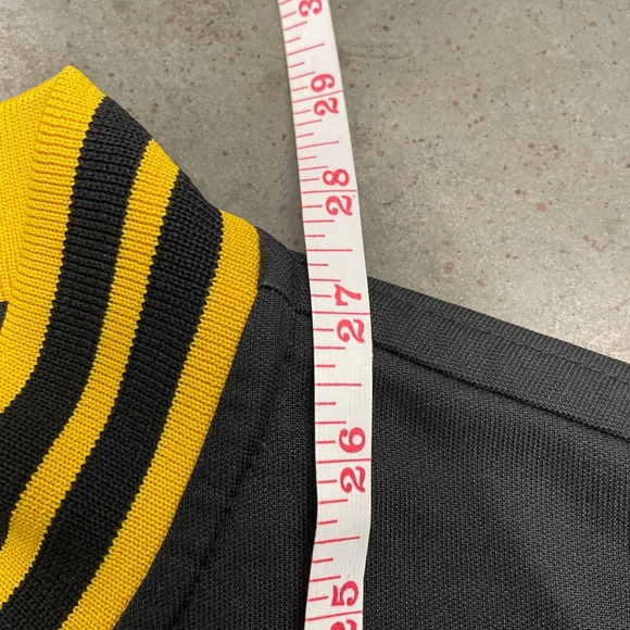 Vintage Lucky Brand Panther Black & Gold Varsity Jacket. Size Large - Picture 5 of 5